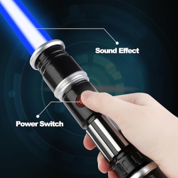 12 Pack LED Light Up Sabers - Motion-Sensitive Fun
