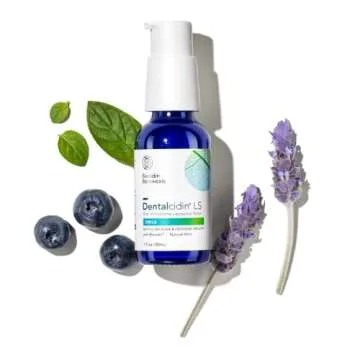 Bio-Botanical Research Biocidin Dentalcidin LS Liposomal Oral Rinse - Fluoride Free Mouth Wash & Plaque Remover - Support Healthy Gums & Oral Microbiome - for Adults & Kids 2+ (1oz)