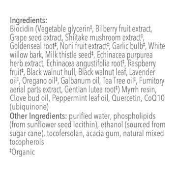 Bio-Botanical Research Biocidin Dentalcidin LS Liposomal Oral Rinse - Fluoride Free Mouth Wash & Plaque Remover - Support Healthy Gums & Oral Microbiome - for Adults & Kids 2+ (1oz)