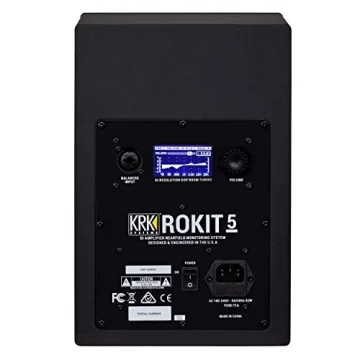 KRK RP5 Rokit 5 G4 Studio Monitor Pair - Exceptional Audio Performance