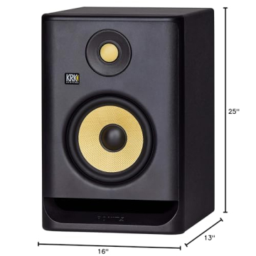 KRK RP5 Rokit 5 G4 Studio Monitor Pair - Exceptional Audio Performance