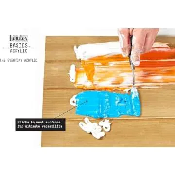 Liquitex BASICS Acrylic Paint 250ml Tube Titanium White