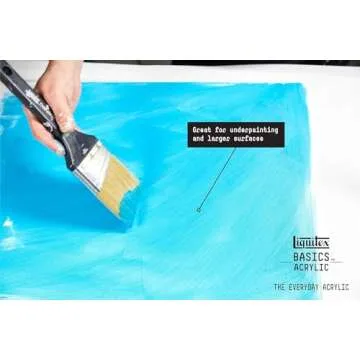 Liquitex BASICS Acrylic Paint 250ml Tube Titanium White