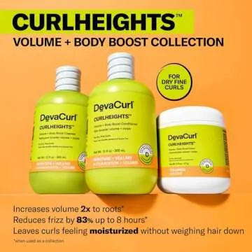 DevaCurl CurlHeights Volume Boosting Cream 6 oz