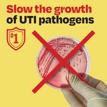 Cystex Dual Action UTI Pain Relief and Prevention, 2-in1 Formula to Help Slow UTI Bacteria Growth and Provide General Pain Relief for Women and Men, FSA HSA Eligible & Approved, 48 Count