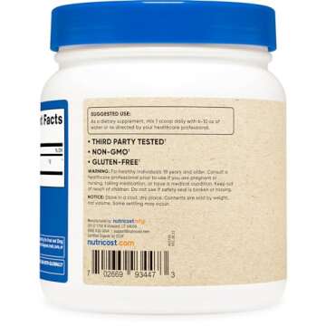 Nutricost Organic Maca Root Powder (1 LB)