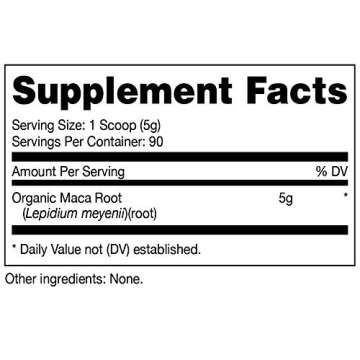 Nutricost Organic Maca Root Powder (1 LB)