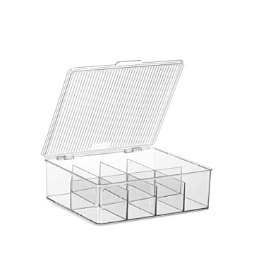 Seseno Large Stackable Plastic Tea Bag Organizer