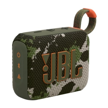 JBL Go 4 Bluetooth Speaker - Durable & Powerful Sound