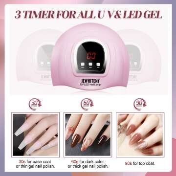 Professional 54W UV LED Nail Lamp for Quick Drying