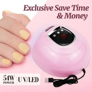 Professional 54W UV LED Nail Lamp for Quick Drying