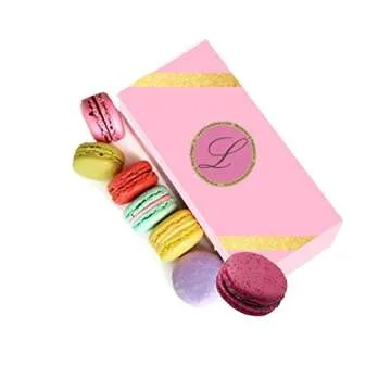 LeilaLove Macarons - Elegant 6 Flavor Assortment