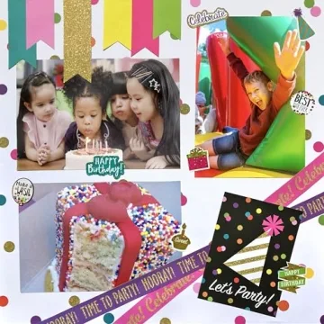 Teacher Created Resources Confetti Happy Birthday Stickers