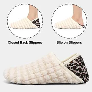 Fires Slippers - Soft Lightweight Non-Slip House Shoes