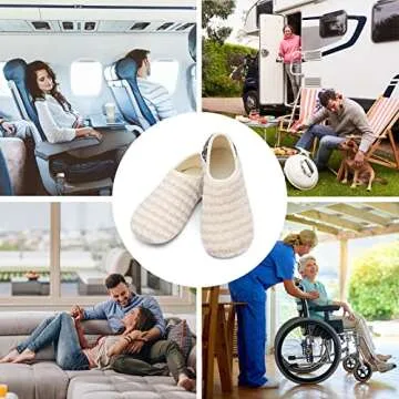 Fires Slippers - Soft Lightweight Non-Slip House Shoes