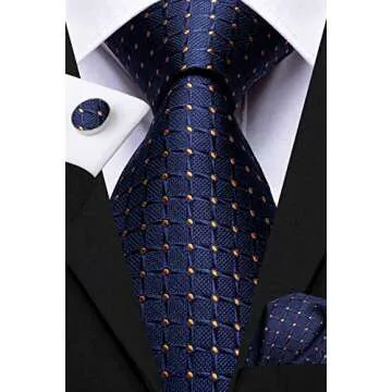 Dubulle Men's Paisley Striped Silk Tie and Pocket Square Set