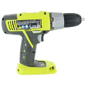 Ryobi P271 One+ 18 Volt Lithium Ion 1/2 Inch 2-Speed Drill Driver (Batteries Not Included / Power Tool Only)