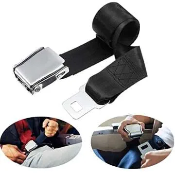 OGIFOAHC 7-39" Airplane Seatbelt Extender - Comfortable Travel