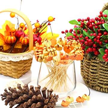 Fall Pumpkin Cocktail Picks for Seasonal Celebrations