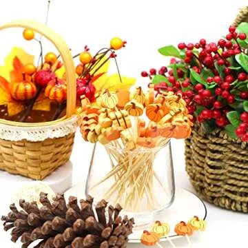 Fall Pumpkin Cocktail Picks for Seasonal Celebrations