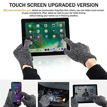 TRENDOUX Winter Knit Touch Screen Gloves for All