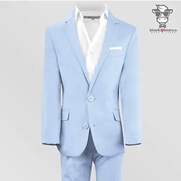 Boys' Lightweight Slim Fit Suits by Baby Muffin - Stylish