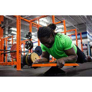 Stealth Core Trainer Personal - Dynamic Ab Plank Workout, Interactive Fitness Board Powered By GameP...