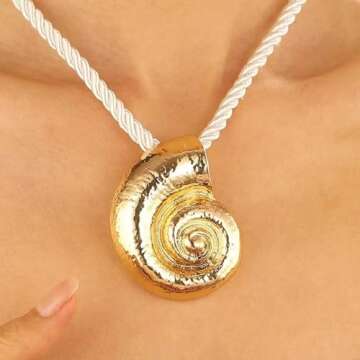 Frodete Starfish Necklace for Women Beach Jewelry Accessories