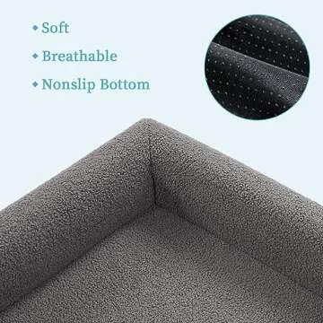 Loeysu Large Orthopedic Dog Bed Waterproof & Washable