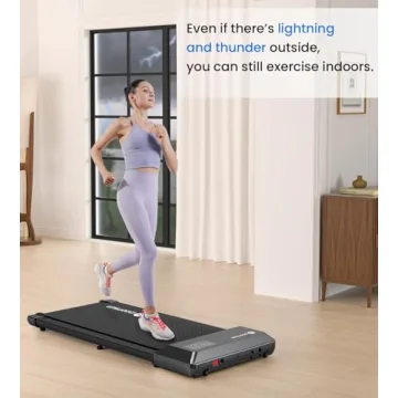 Compact Quiet DeerRun Walking Pad for Home Office