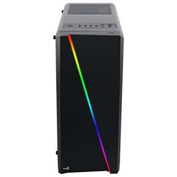 AeroCool Cylon RGB Mid Tower with Acrylic Side window, Black