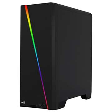 AeroCool Cylon RGB Mid Tower with Acrylic Side window, Black