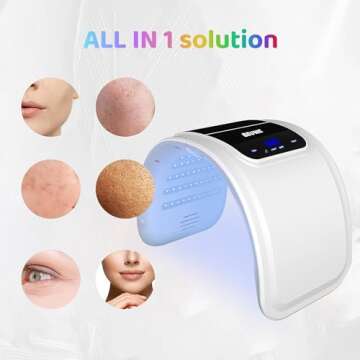 LED Face Mask for Advanced Skin Therapy Treatments