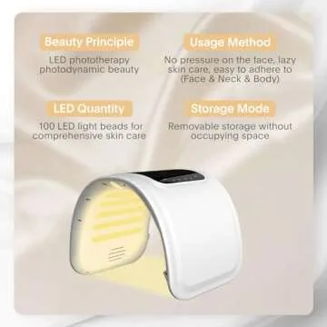 LED Face Mask for Advanced Skin Therapy Treatments