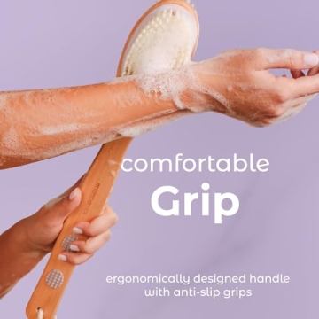 MainBasics Back Scrubber – Ergonomic Dual-Sided Body Brush