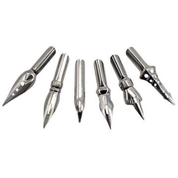 Peacock Feather Pen Set Antique Calligraphy Writing Quill Ink Dip Pen with Holder, Ink and 5 Replacement Nibs in Gift Box-Christmas Gifts