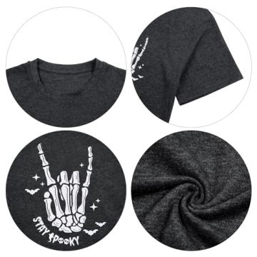 Cute Halloween Oversize T-Shirt with Spooky Ghost Design