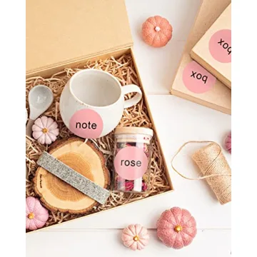 POLONO Genuine 2" Pink Thermal Labels for Versatile Use