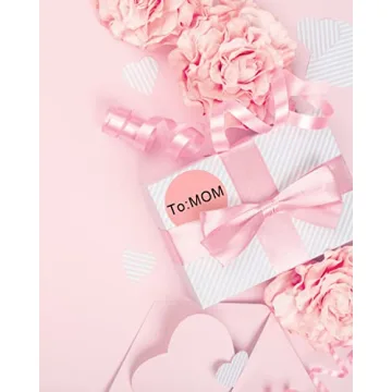 POLONO Genuine 2" Pink Thermal Labels for Versatile Use