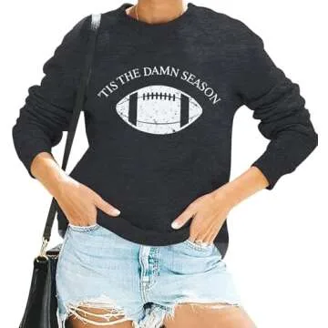 MOUSYA Tis The Damn Season Sweatshirt for Women