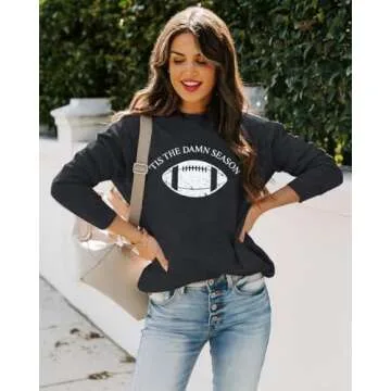 MOUSYA Tis The Damn Season Sweatshirt for Women
