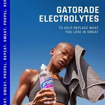 Propel Water, Berry Flavored Water With Electrolytes, 16.9 Fl Oz (pack of 6)