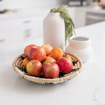 Unique Seagrass Wall Basket Set for Rustic Decor