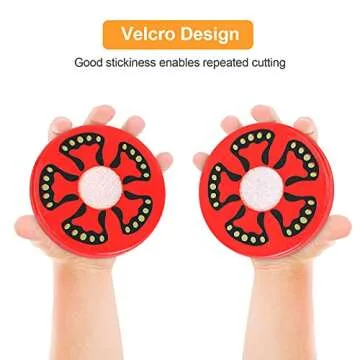 WHOHOLL Play Food Sensory Toys for Toddlers 1-3, Wooden Cutting Food Toys Food Set for Kids Kitchen Accessories, Fake Vegetable Set, Montessori Color Sorting Toys for Girls Boys Birthday Gift