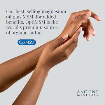 Ancient Minerals Magnesium Oil Spray Bottle of Pure Genuine Zechstein Magnesium Chloride - Topical M...