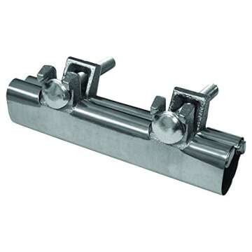 Eastman 1/2 Inch IPS Pipe Repair Clamp - 6 Inch, Stainless Steel, 45188