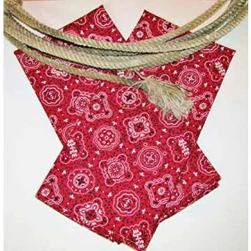 Red Bandana Kitchen Linens Set - 5 Piece Collection