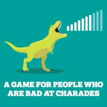 On a Scale of One to T-Rex by Exploding Kittens: A Card Game for People Who Are Bad at Charades - Family - Card Games for Adults, Teens & Kids
