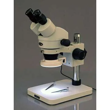 AmScope Professional Stereo Microscope with LED Light