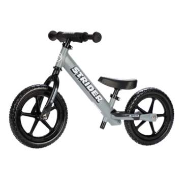 Strider 12” Sport Bike No-Pedal Balance Bicycle for Kids